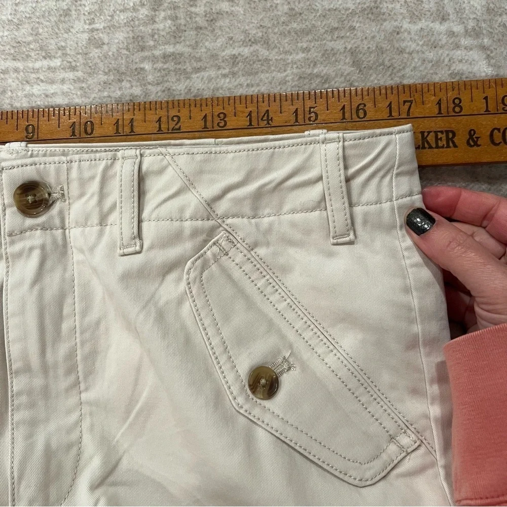 Banana Republic Authentic Chino Girlfriend Pant Cream IT#BR10 - Picture 15 of 15